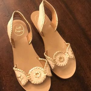 Worn only once, no stretch. Great summer shoe!!